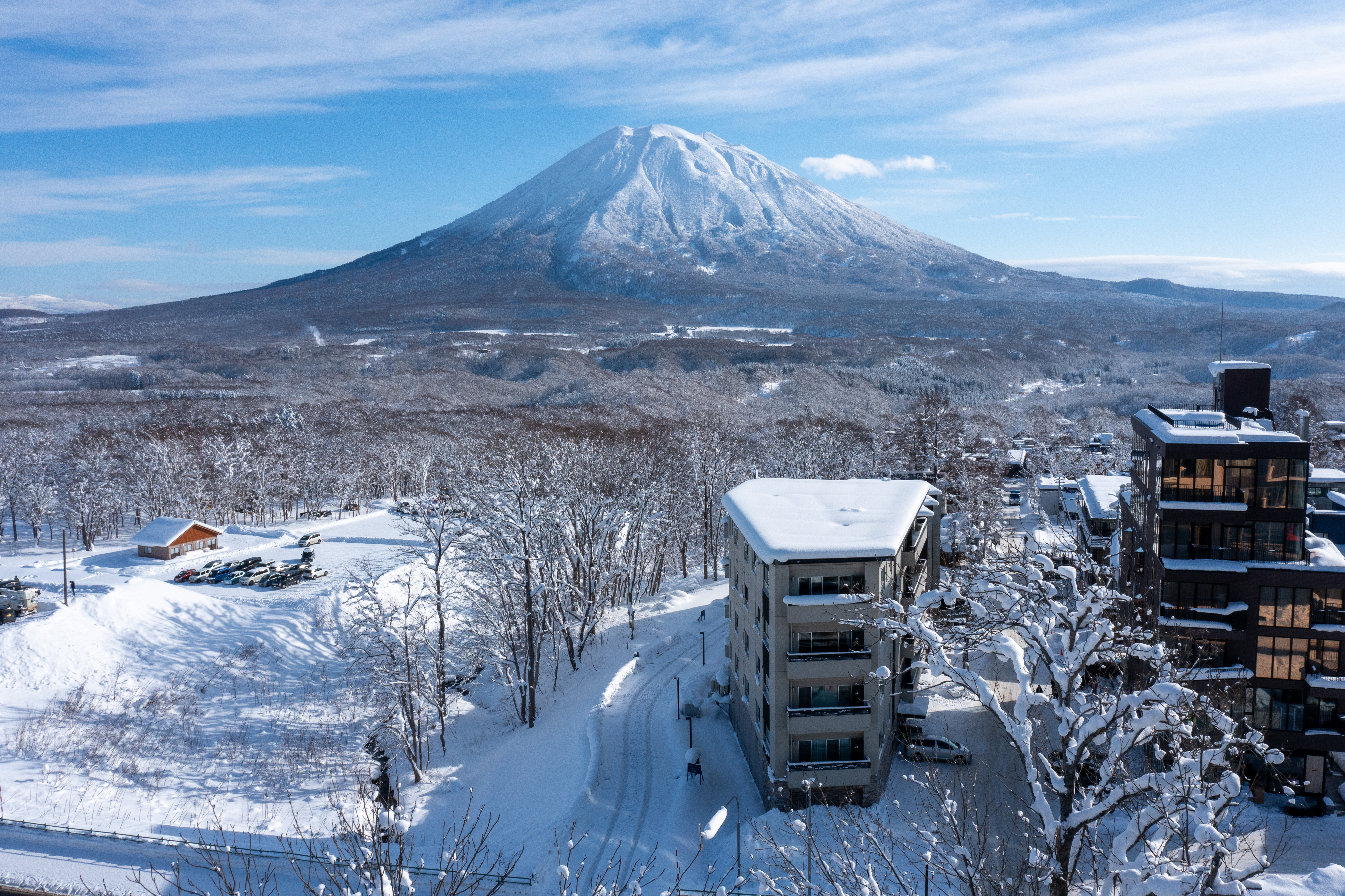 The Freshwater with views of Mt Yotei